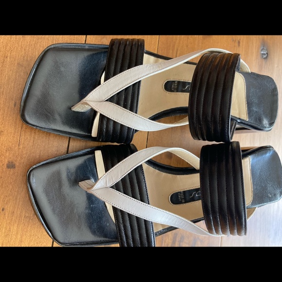 Byblos black and white sandal - Picture 6 of 7